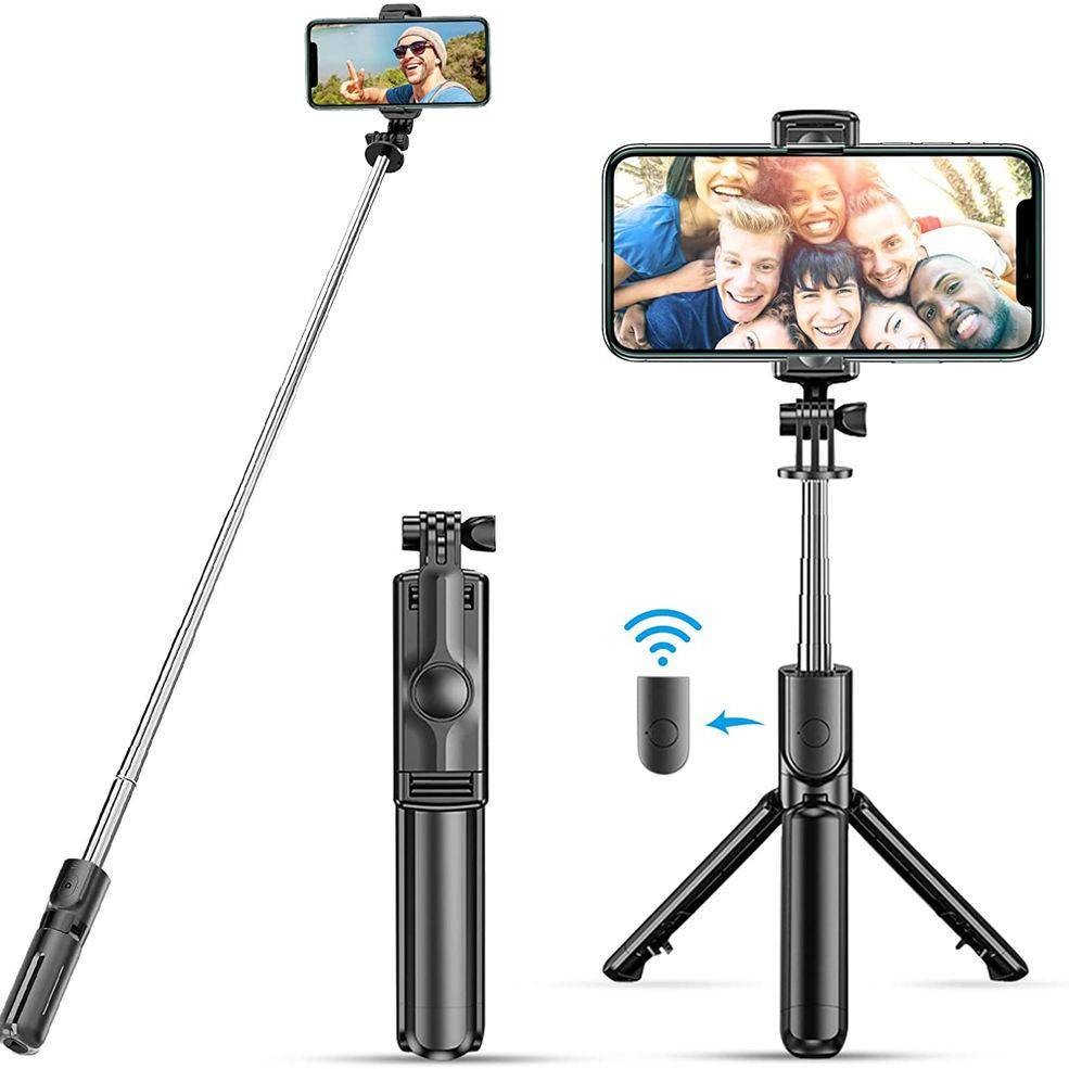 Selfie Stick Phone Holder With Wireless